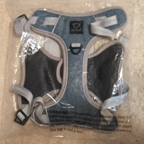 NWT ~PETORO Adjustable Reflective Harness, 5mm Soft Padded No-Pull No-Choke Vest - Picture 6 of 13